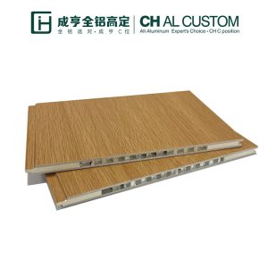 8MM SPC natural seam aluminum honeycomb Wainscoting